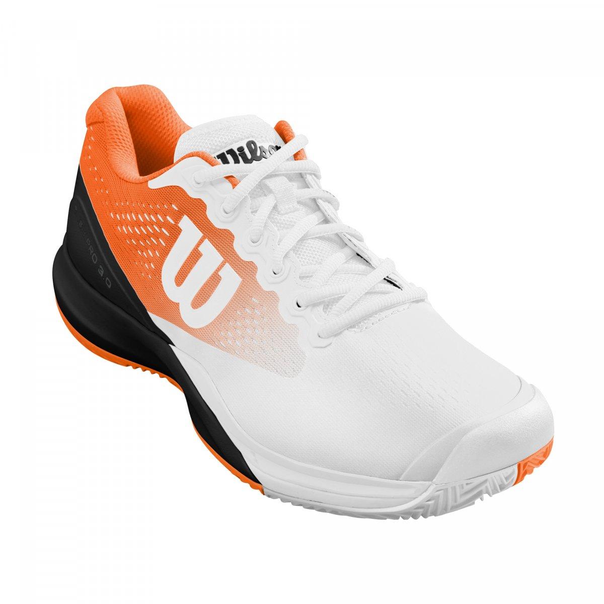 

Кросівки Wilson m RUSH PRO 3.0 PARIS CLAY WH/OR/BK, Белый