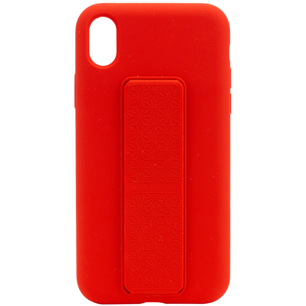 

Чехол Silicone Case Hand Holder для Apple iPhone XR (6.1"), Красный / red