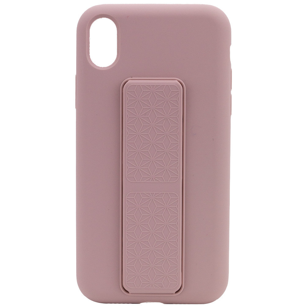 

Чехол Silicone Case Hand Holder для Apple iPhone X / XS (5.8"), Розовый / pink sand