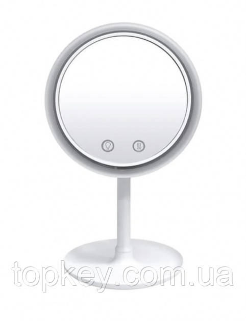 

Настольное косметическое зеркало с подсветкой и вентилятором Beauty Breeze Mirror Белое (Mirror01M), Белый