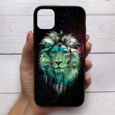 

Чехол Mood для iPhone 11 с рисунком Лев на фоне космоса SKL68-284723, Разные цвета