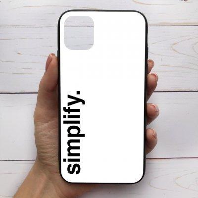 

Чехол Mood для iPhone 11 с рисунком Simplify надпись SKL68-286530, Разные цвета