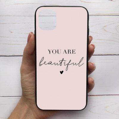 

Чехол Mood для iPhone 11 с рисунком You are beautiful SKL68-286559, Разные цвета