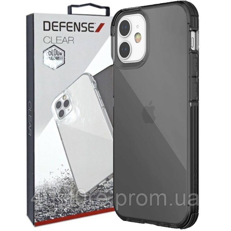 

Чехол Defense Clear Series (TPU) для Apple iPhone 12 mini (5.4"), Черный