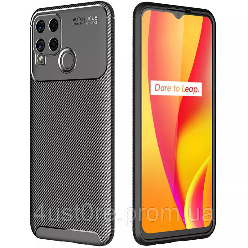 

TPU чехол Kaisy Series для Realme C15 / C12, Черный