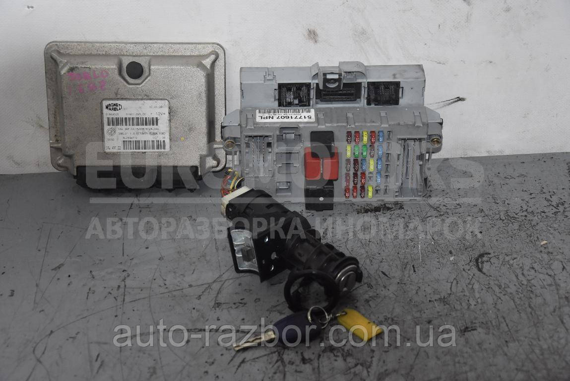 

Блок управления двигателем комплект Fiat Doblo 1.6 16V 2000-2009 79048 51804525