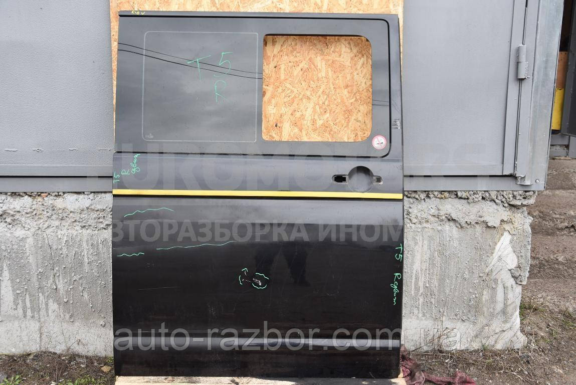 

Дверь боковая правая сдвижная со стеклом VW Transporter (T5) 2003-2015 90063 7E0843108P