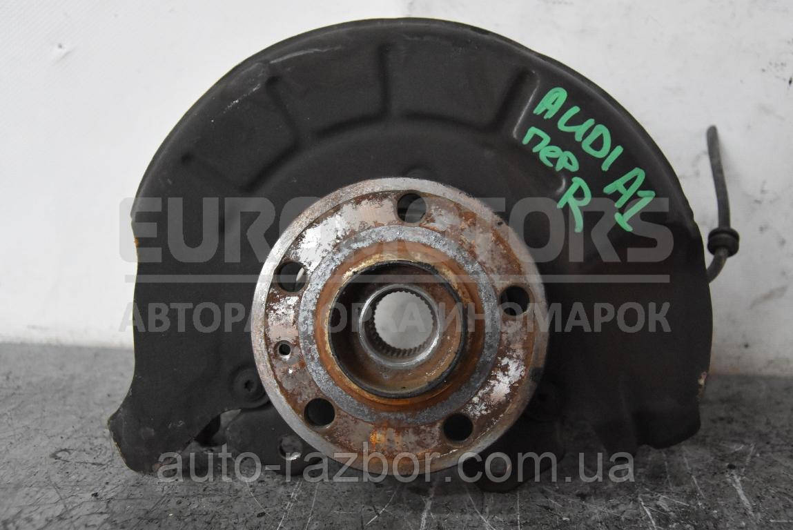 

Поворотный кулак правый с ABS в сборе ступица Audi A1 2010 93835 6Q0407256S