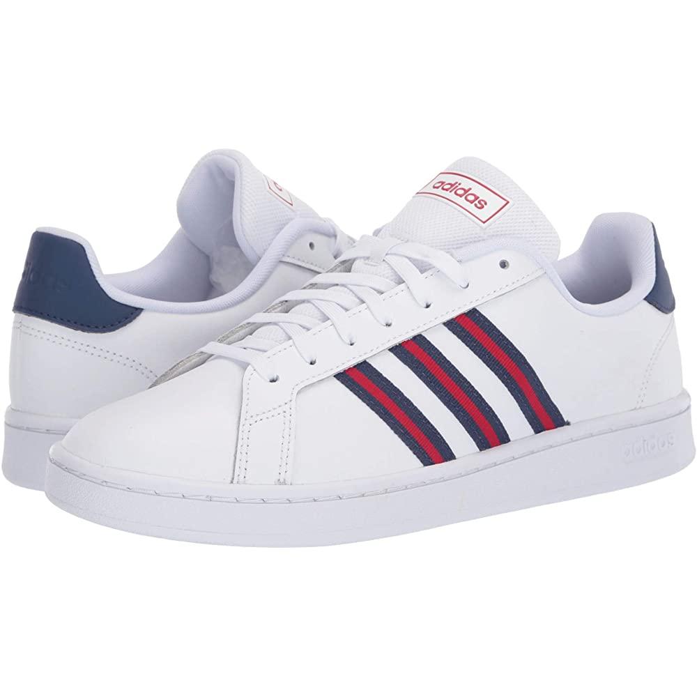 

Мужские кроссовки Adidas Grand Court (44), Wihte/tech indigo/scarlet