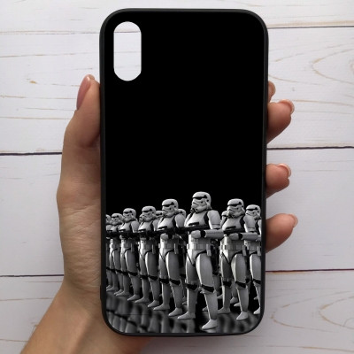 

Чехол Mood для iPhone Xs Max с рисунком Армия штурмовиков звездные войны SKL68-286226, Разные цвета