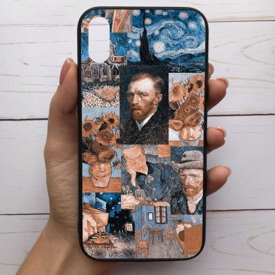 

Чехол Mood для iPhone Xs Max с рисунком Ван Гог коллаж SKL68-286314, Разные цвета