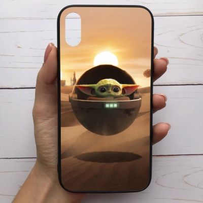 

Чехол Mood для iPhone X/Xs с рисунком Бейби Йода SKL68-284492, Разные цвета