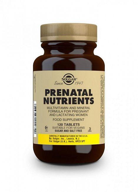 

Prenatal Nutrients Multivitamin & Mineral 120 tablets