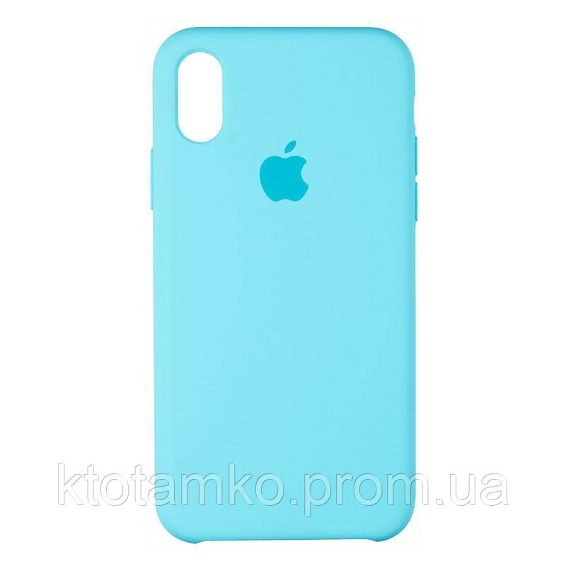 

Original Soft Case iPhone X Light Blue (16, Синий