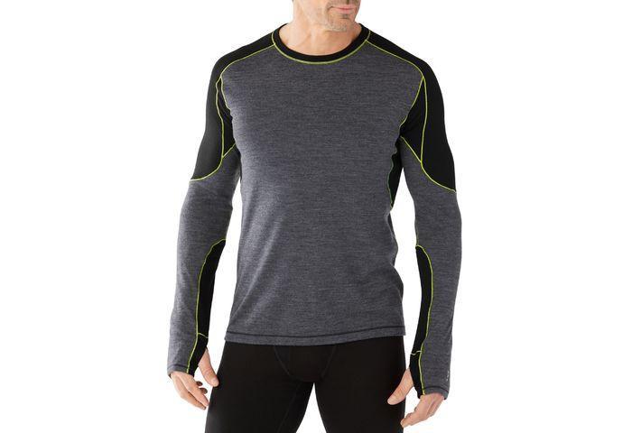 

Термофутболка Smartwool Men's PhD Light Long Sleeve Charcoal (003), L, Light gray