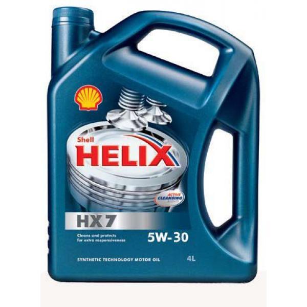 

Моторное масло Shell Helix HX7 5W-30 4л.