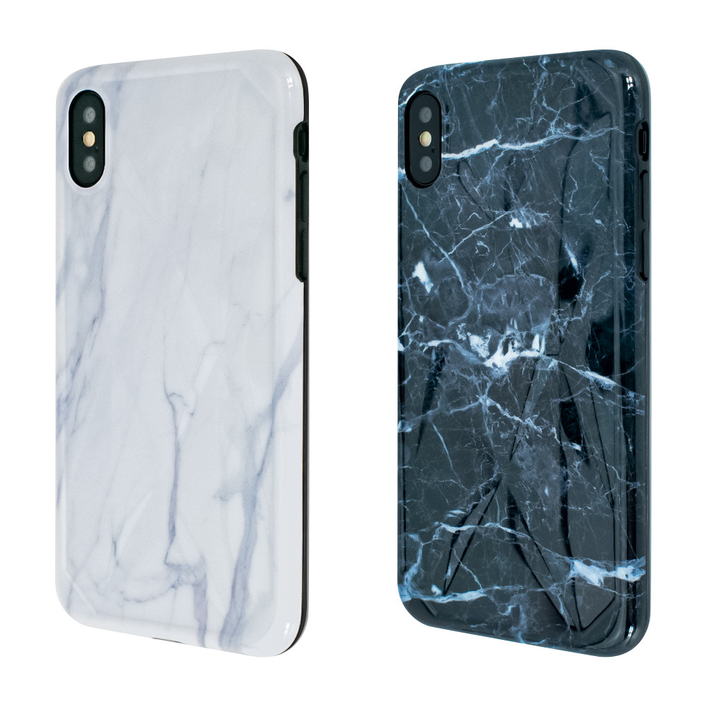 

IMD Print Rhombus Marble Case for iPhone X/XS