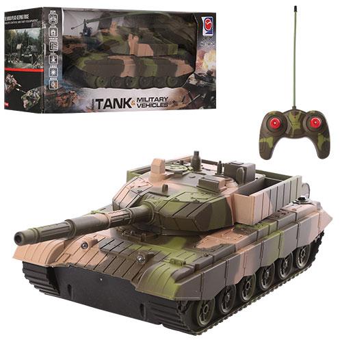 

Танк 168-24 (24шт) р/у, 1:20, 31см, свет, звук, на бат-ке, в кор-ке, 33,5-16-14см