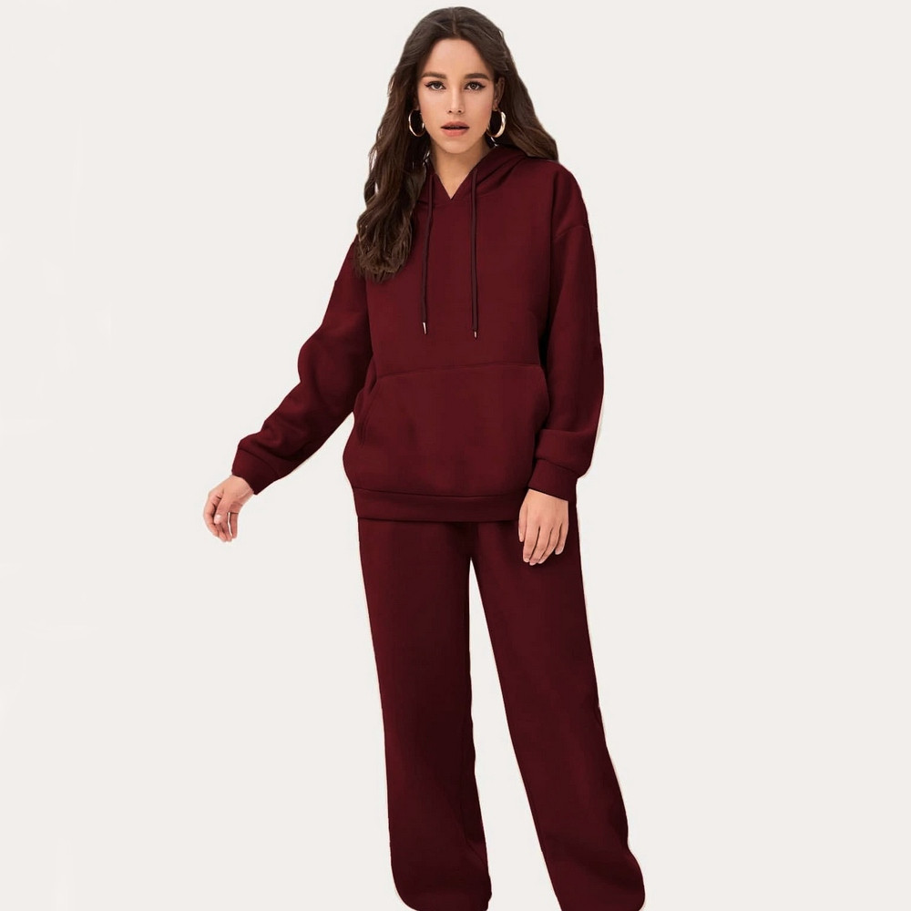 

Костюм женский спортивный утепленный 2 в 1 Basic burgundy Berni Fashion (S) С утеплителем, Бордовый