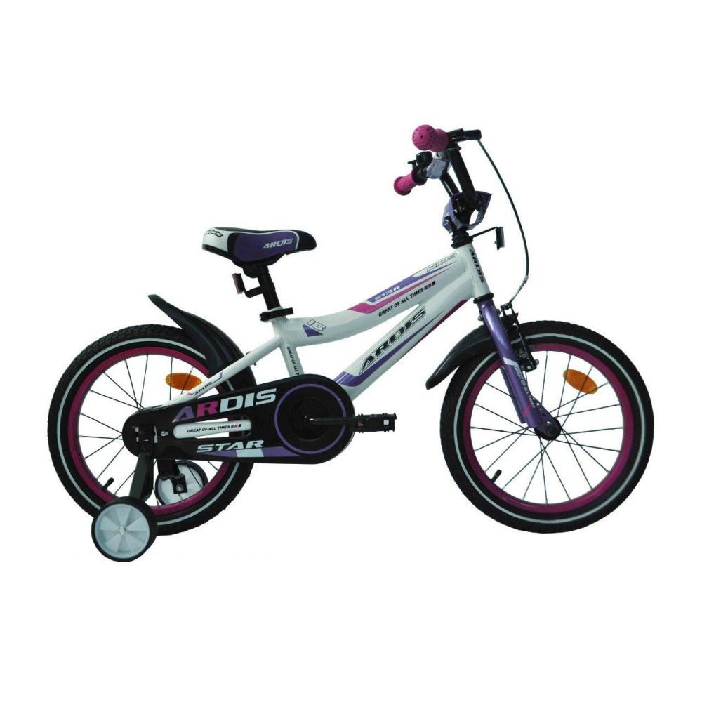 

Велосипед Ardis Star BMX 16" Белый/фиолетовый