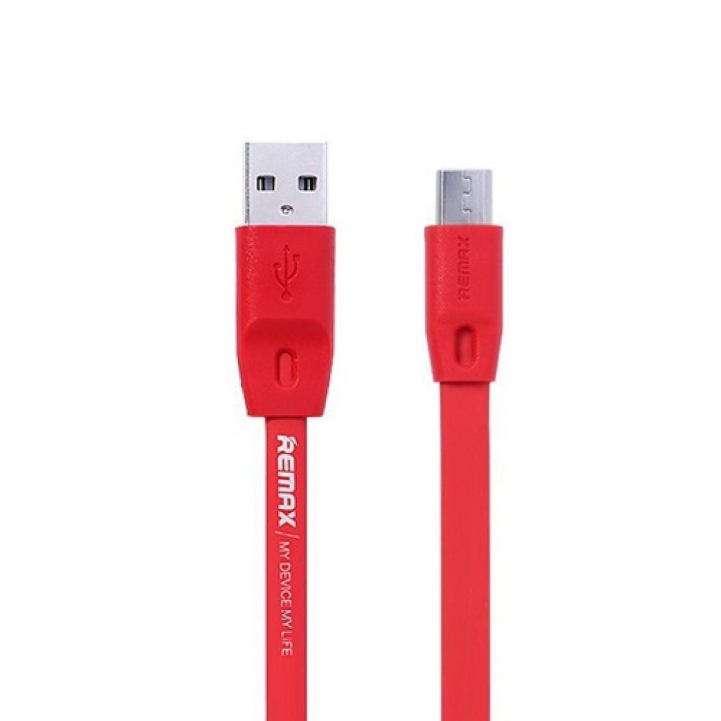 

Кабель Remax RC-001m Full Speed Micro-USB Flat 1M Red