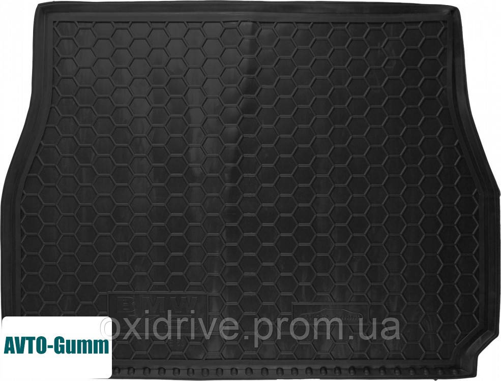 

Коврик в багажник для BMW X5 E53 '00-07, резиновый (AVTO-Gumm), Черный