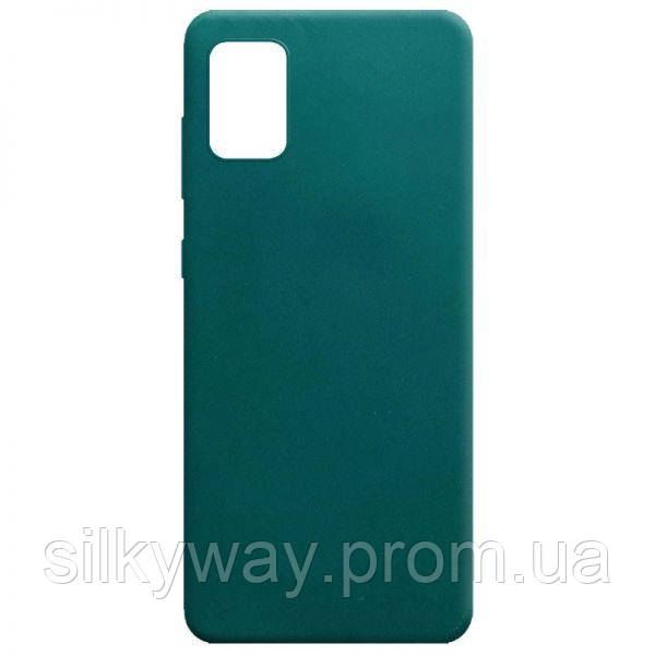 

Силиконовый чехол Candy для Samsung Galaxy A31 (Зеленый / Forest green)