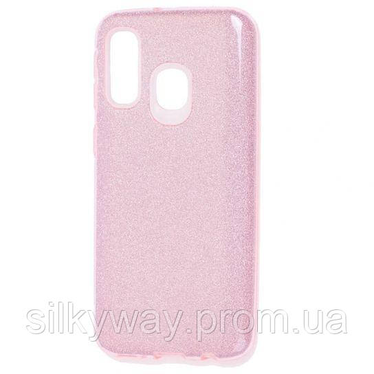 

TPU чехол Shine для Samsung Galaxy A40 (A405F) (Розовый)