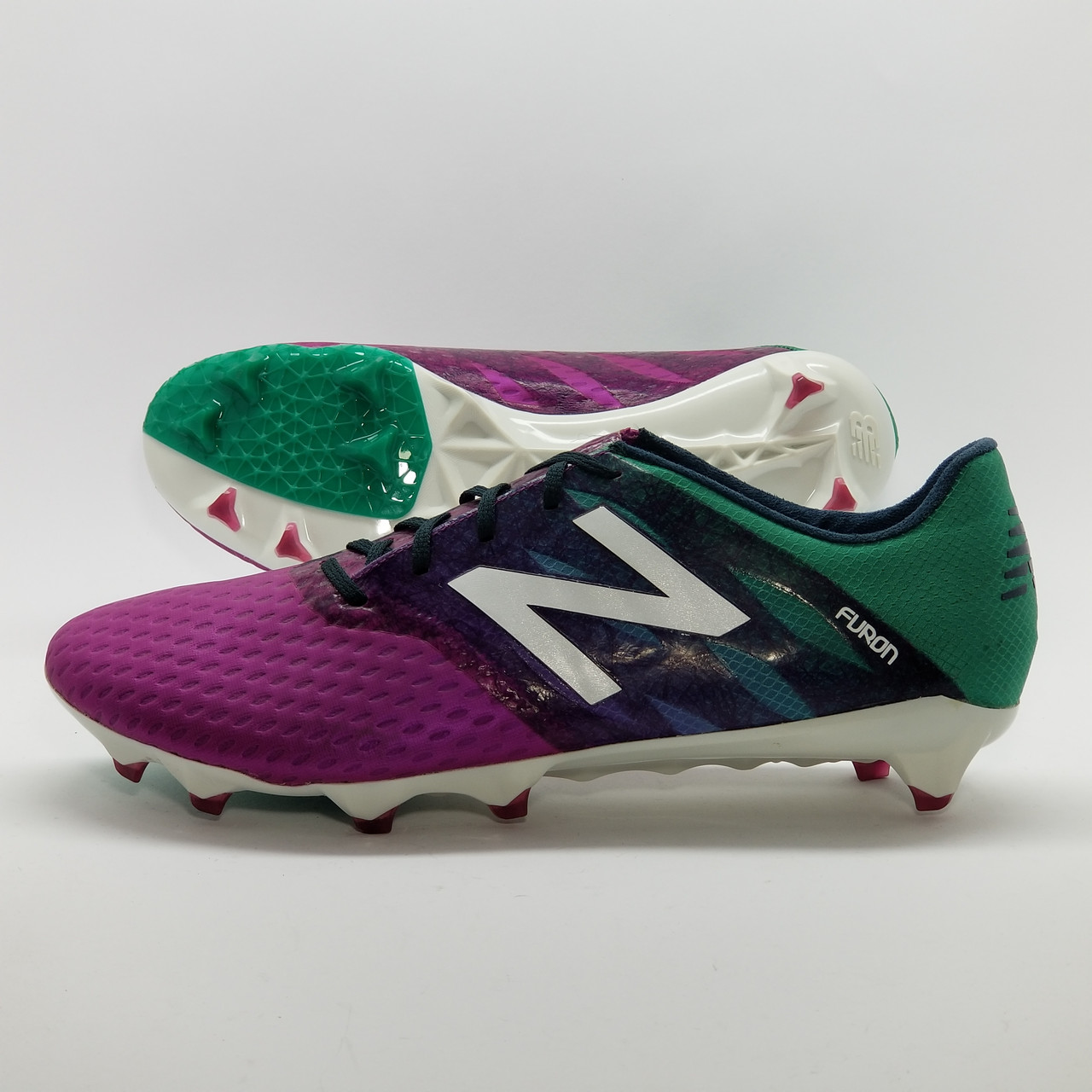 

Бутсы футбольные мужские NEW BALANCE Furon Pro FG MSFURFPG, Фиолетовый