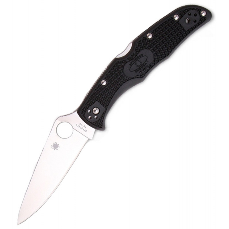 

Нож складной Spyderco Endura 4 Flat Ground (длина: 222мм, лезвие: 96мм), черный