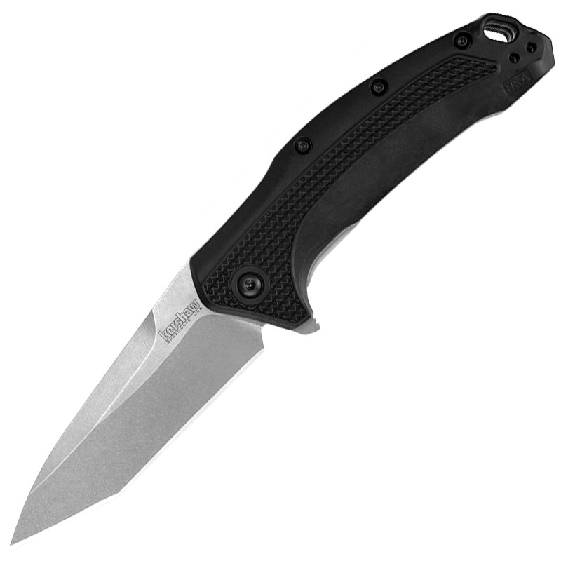 

Нож складной Kershaw Link Tanto (длина: 193мм, лезвие: 84мм), черный