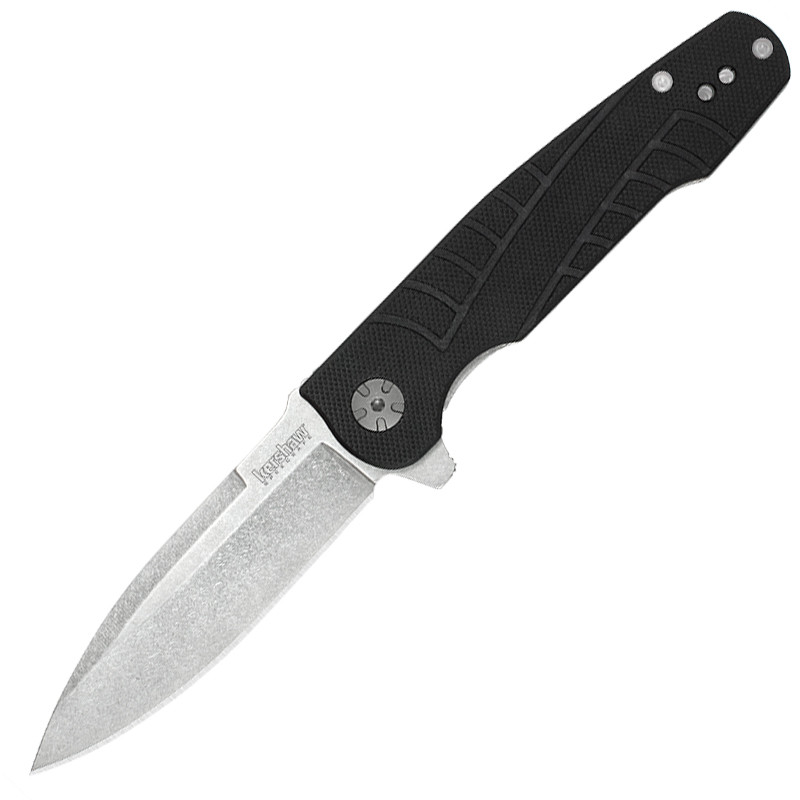 

Нож складной Kershaw Westin (длина: 198мм, лезвие: 89мм), черный