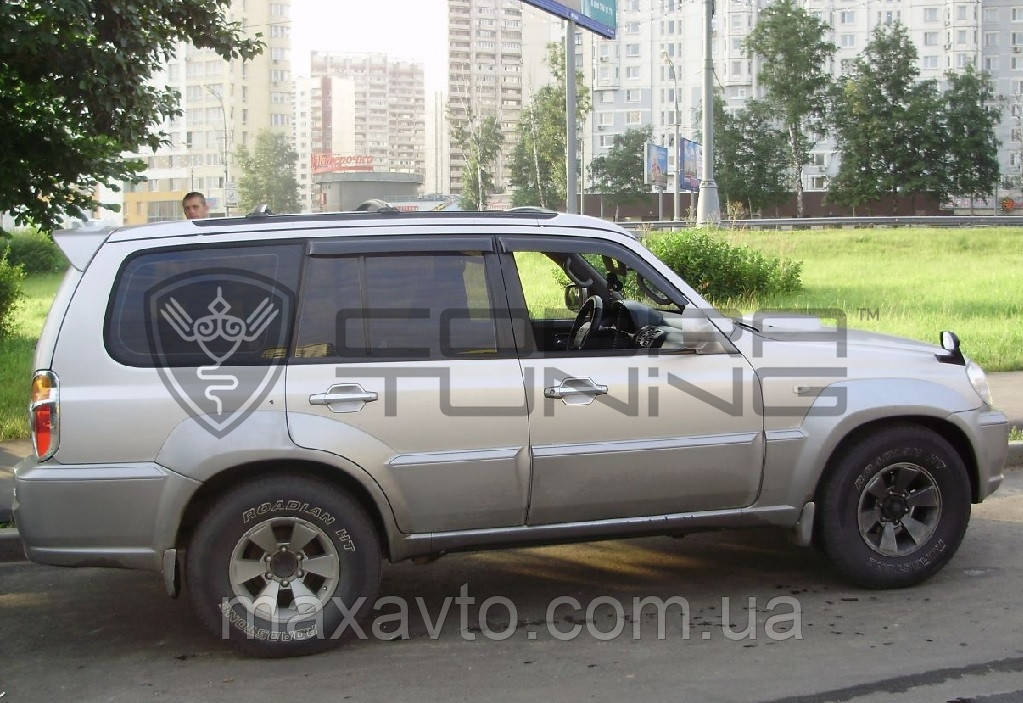 

Ветровики Hyundai Terracan 2001-2007 дефлекторы окон