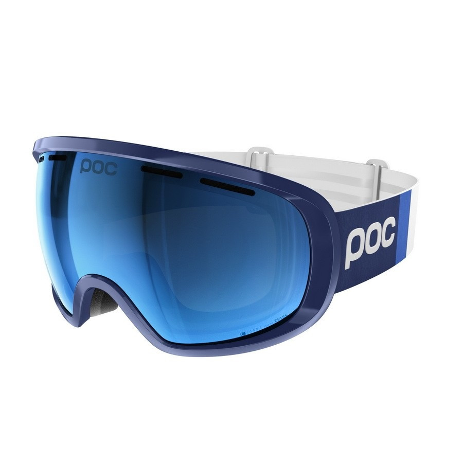 

Маска гірськолижна POC Fovea Clarity Comp Lead Blue/Spetris Blue