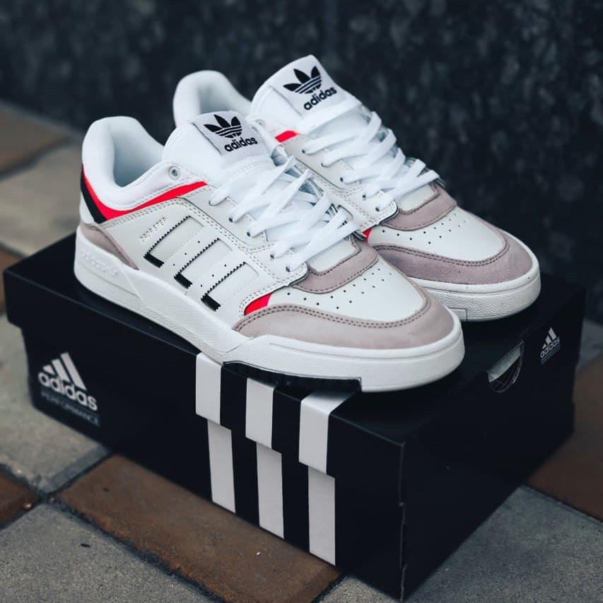 

Мужские кроссовки Adidas Drop Step White Grey / Найк Дроп Степ Белые Серые 42, Белый