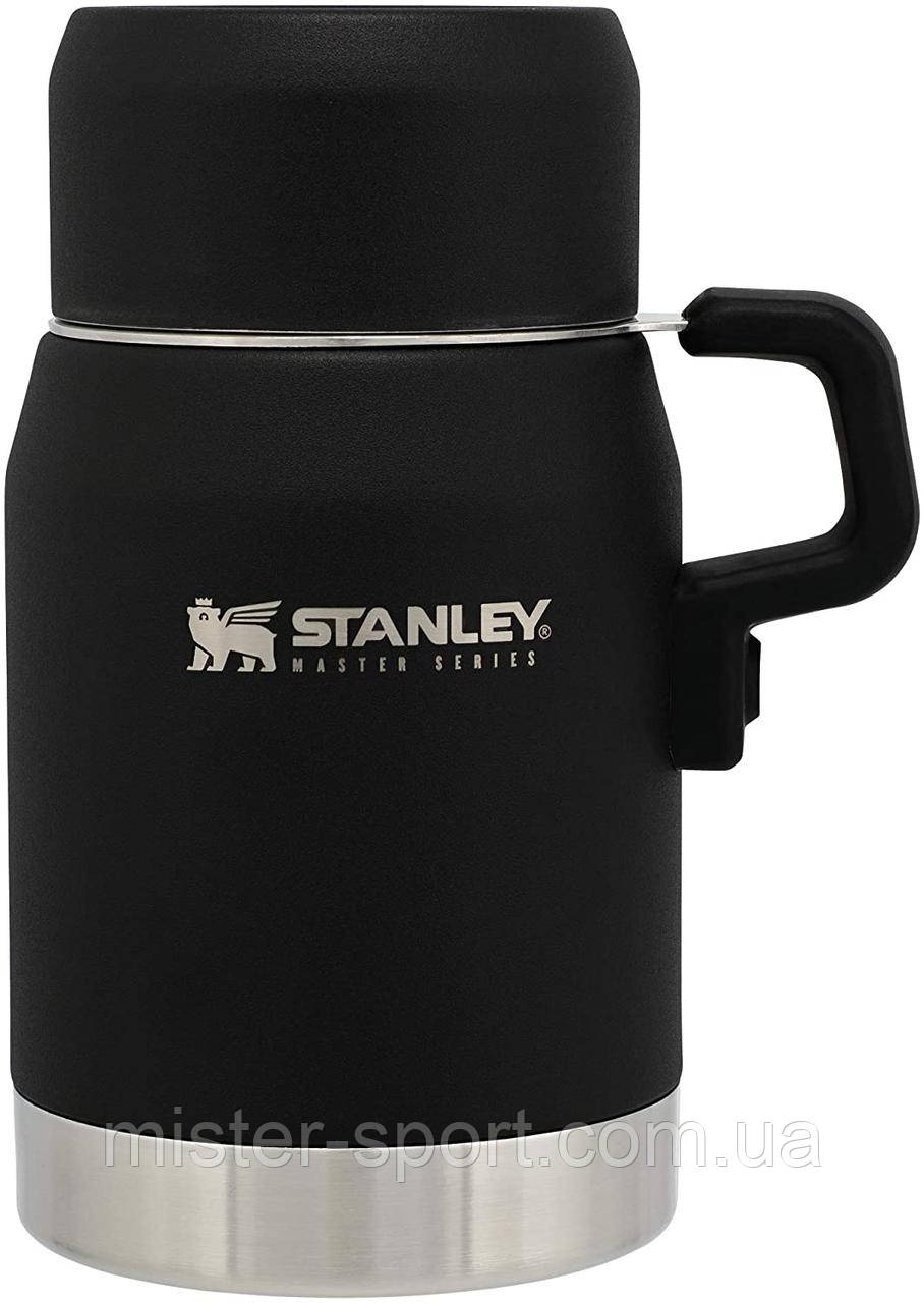 

Термос для еды STANLEY MASTER UNBREAKABLE FOOD JAR 17 OZ / 0.5 литра черный Стенли Стэнли Стенлі Мастер