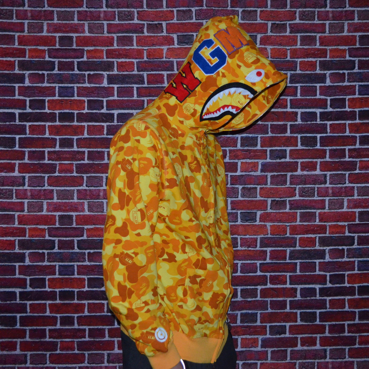 

Толстовка Bape x PUBG camo / Бейп x Пабджи XL, Оранжевый