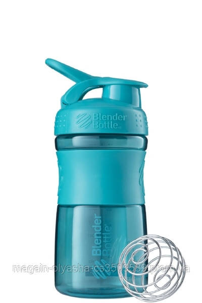 

Спортивная бутылка-шейкер BlenderBottle SportMixer 590ml Teal SKL24-144876