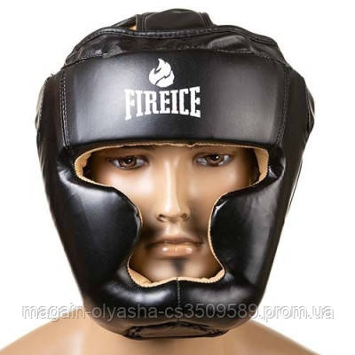 

Боксерский шлем World Sport закрытый FireIce Flex L черный SKL11-280831