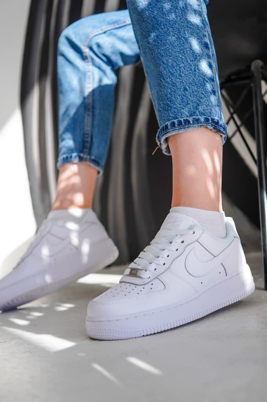 

Мужские кроссовки Nike Air Force 1 Classic White / Найк Аир Форс 1 Классик Белые 43, Белый