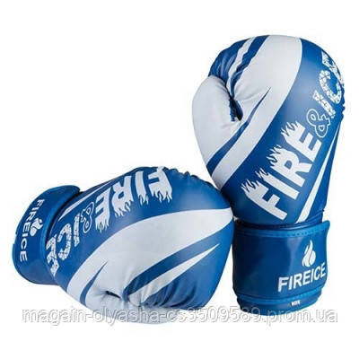 

Боксерские перчатки World Sport синие 10oz FireIce DX SKL11-281276, Синий