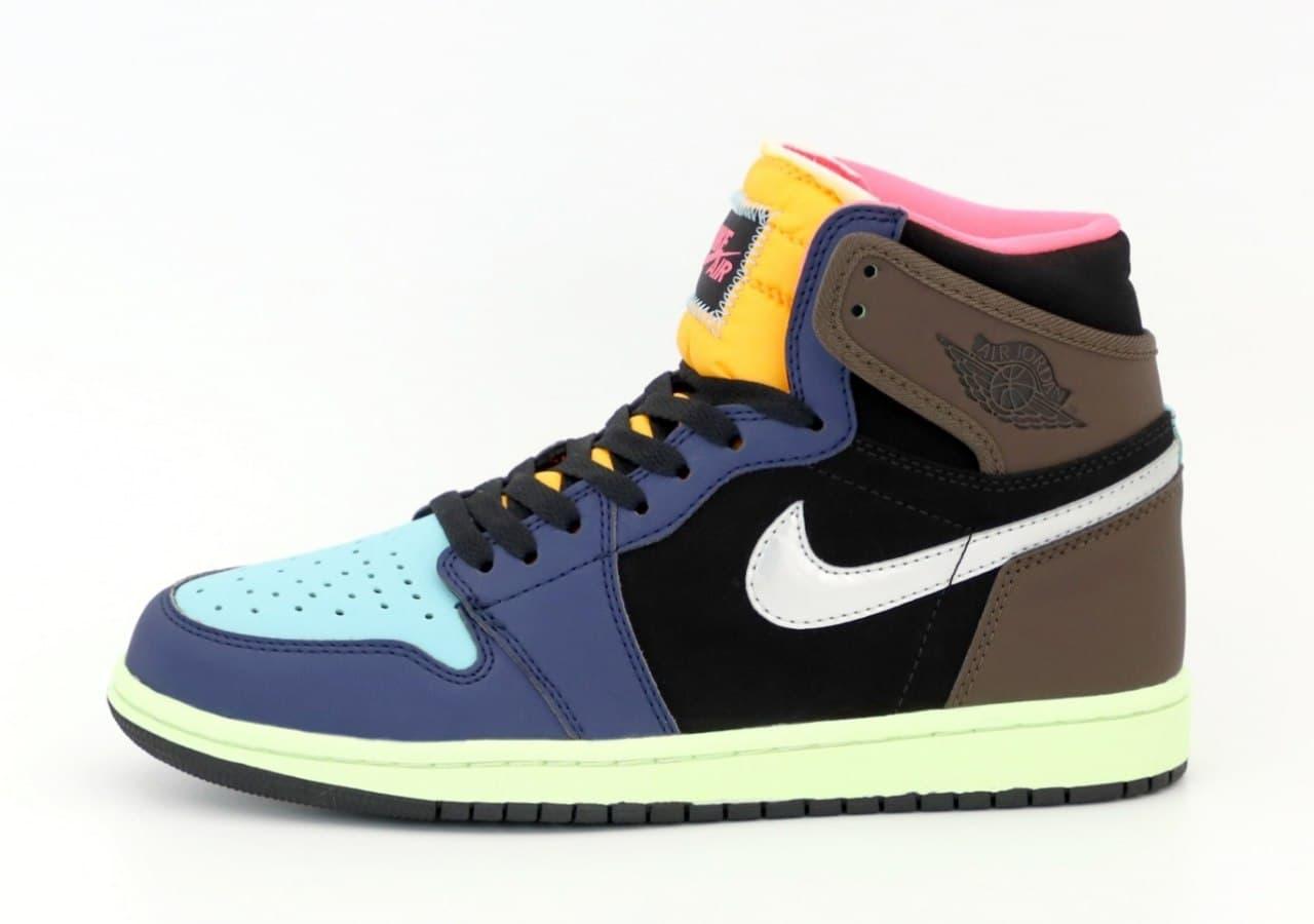 

Мужские кроссовки Nike Air Jordan Retro 1 Multicolor / Найк Аир Джордан Ретро 1 Разоцветные 41, Разные цвета