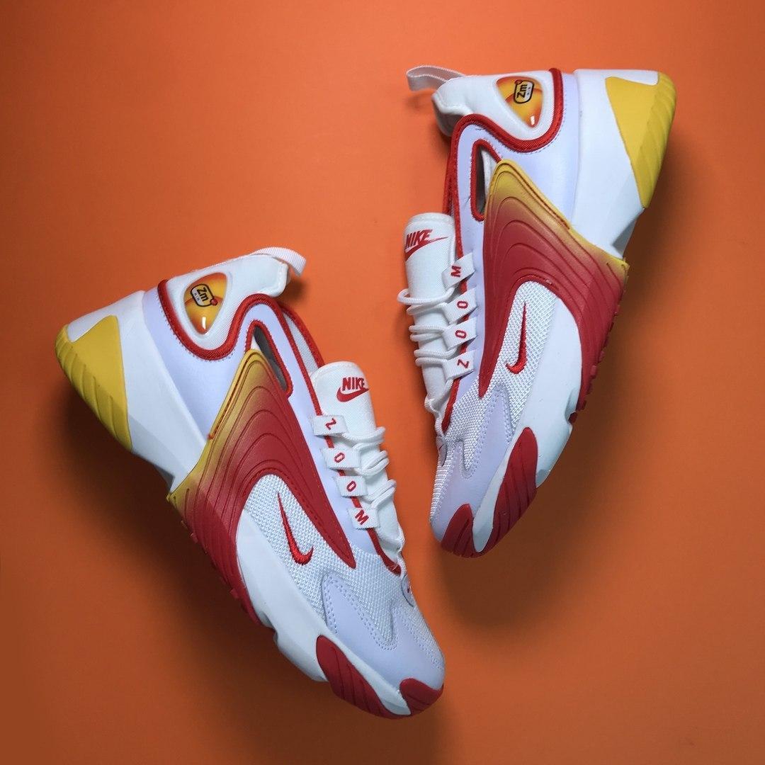 

Мужские кроссовки Nike Zoom 2K White Red / Найк Зум 2K Белые Красные 44, Красный
