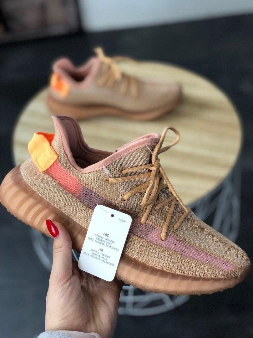 

Мужские кроссовки Adidas Yeezy Boost 350 V2 Clay / Адидас Изи Буст 350 В2 Глиняные 42, Оранжевый