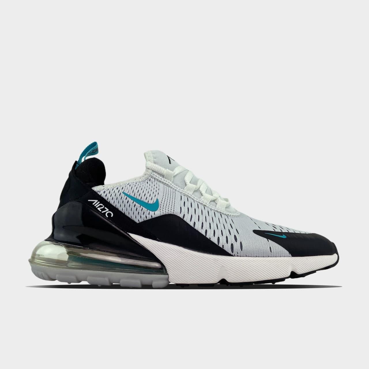 

Мужские Кроссовки Nike Air Max 270 Teal Black / Найк Аир Макс 270 Бирюзовый Черный 43