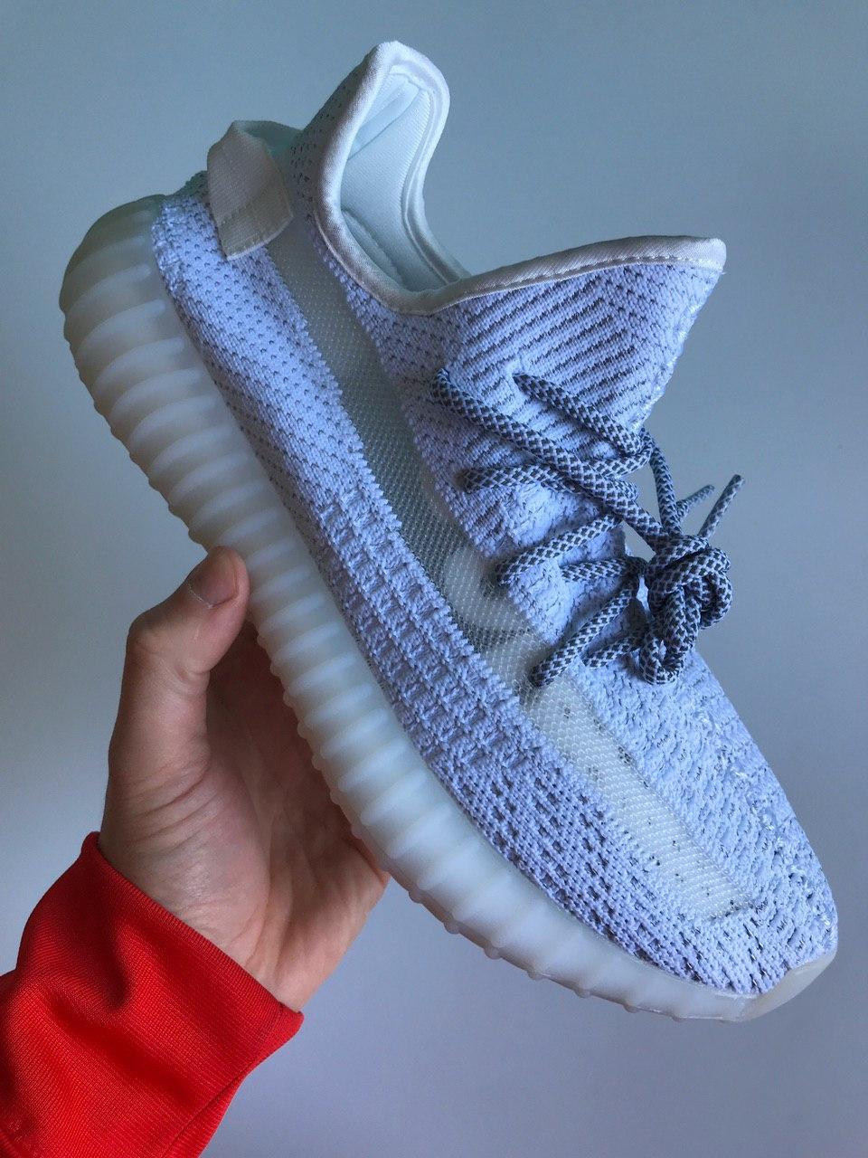 

Мужские кроссовки Adidas Yeezy Boost 350 V2 Static Reflective / Адидас Изи Буст 350 В2 Отражающие, Серый