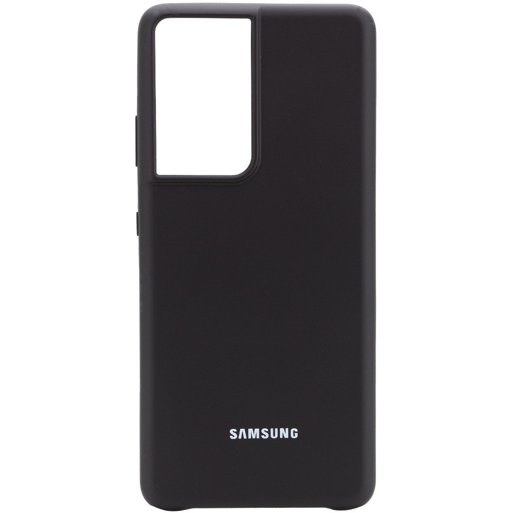 

Чехол Silicone Cover (AA) для Samsung Galaxy S21 Ultra, Черный / black