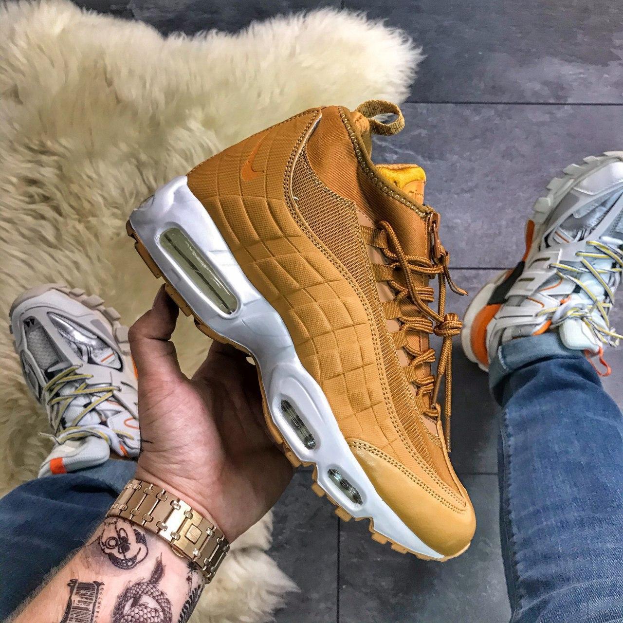 

Мужские кроссовки Nike Air Max 95 Brown / Найк Аир Макс 95 Коричневые, Коричневый
