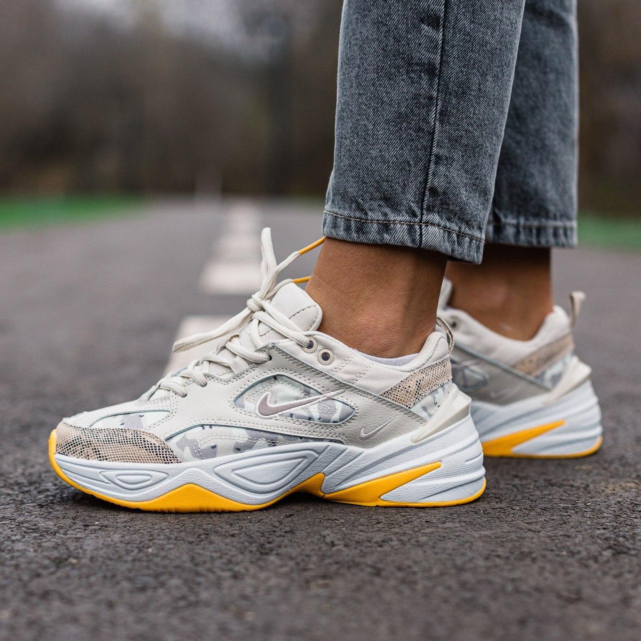 

Женские кроссовки Nike M2K Tekno Beige Orange / Найк М2К Текно Бежевые Оранжевые 37, Бежевый