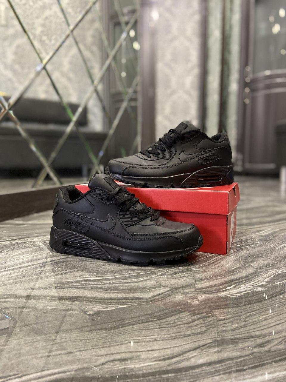 

Мужские кроссовки Nike Air Max 90 Black / Найк Аир Макс 90 43, Черный